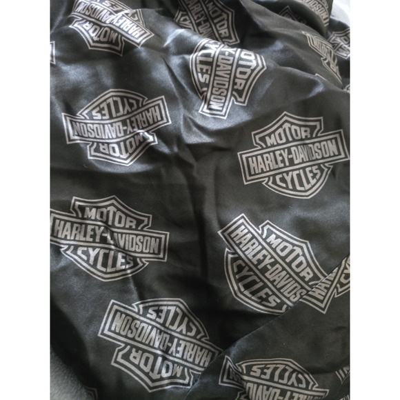 100% Silk Harley Davidson One-size Lounge-Bath Robe New With Tags - Picture 5 of 5